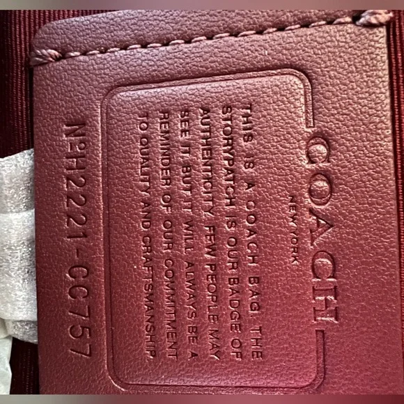 NWT Coach Mini Court Backpack In Signature Canvas With Leopard Print - Picture 7 of 14